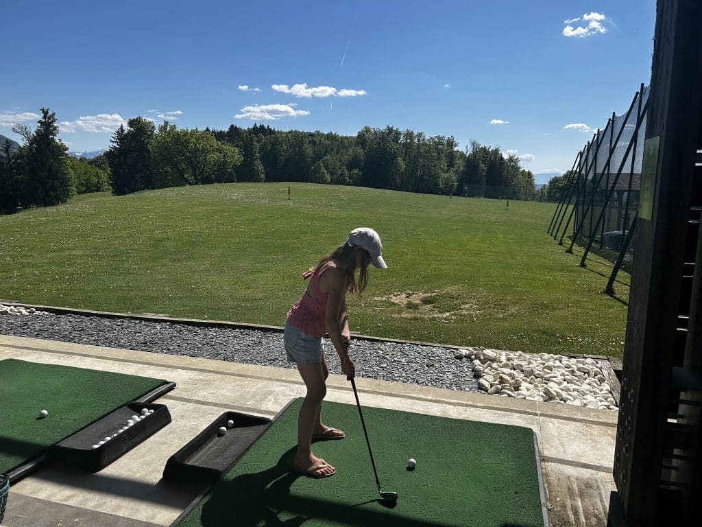 Stage de golf durant les vacances scolaires